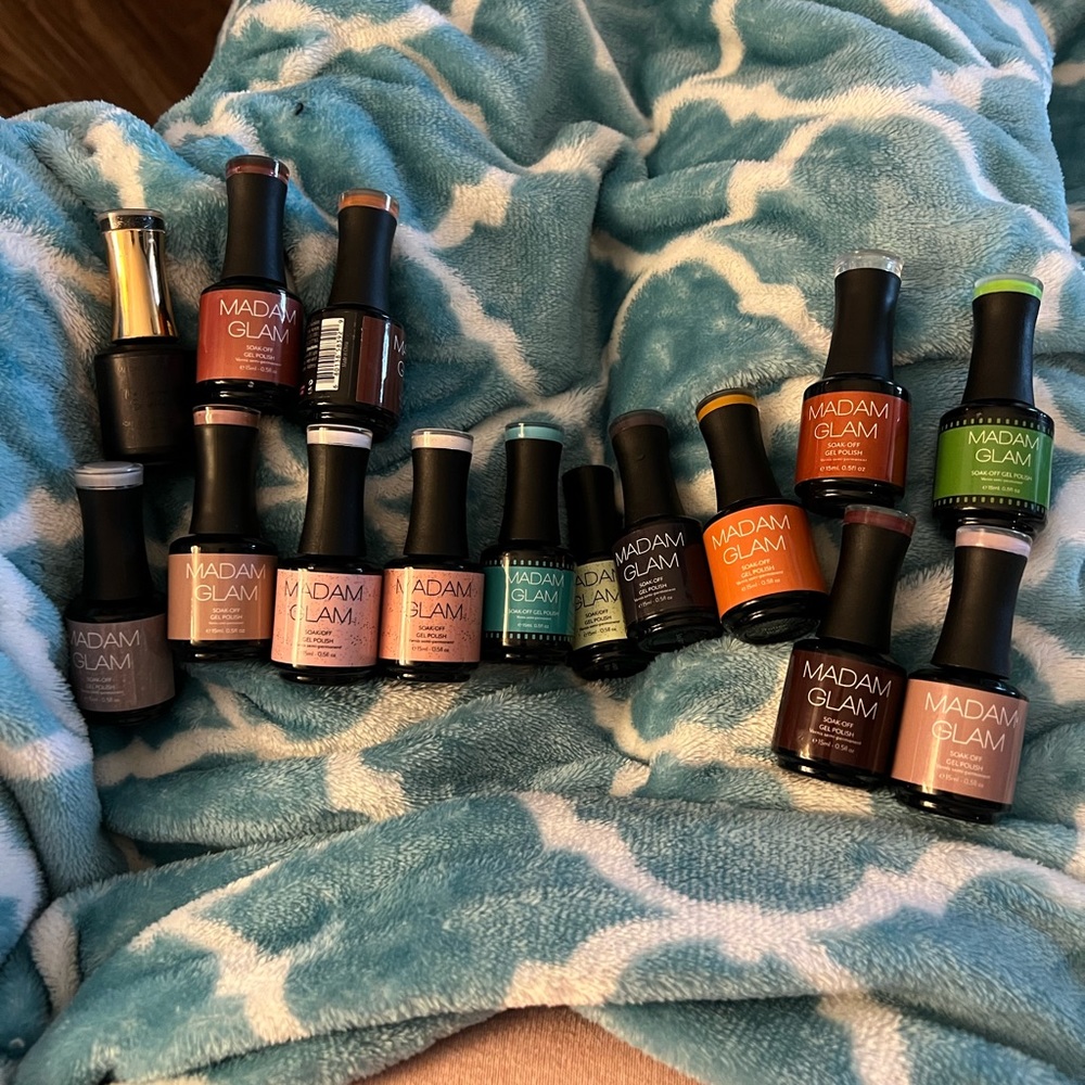 Madam Glam Gel Polish 15 Piece Set